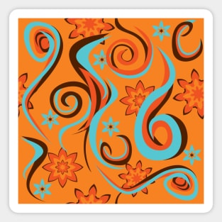 Abstract motifs Magnet